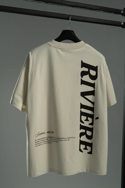 Playera off white // La Promesa